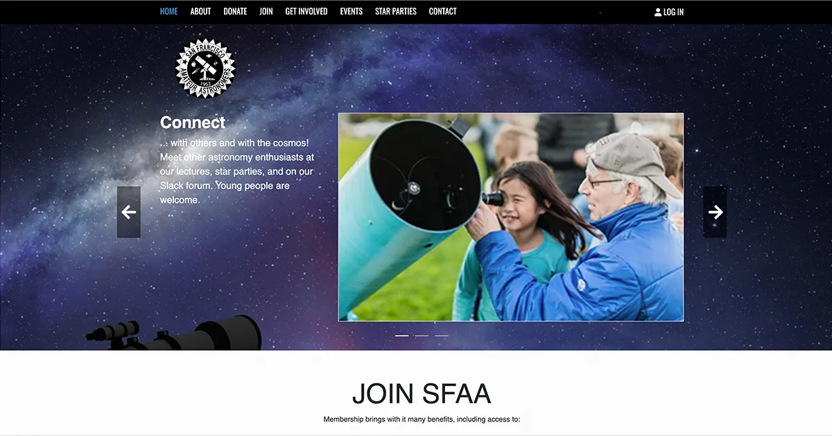San Francisco Amateur Astronomers - POP Members